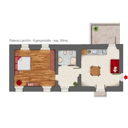 Diffuso P.lacchin Apartman Polcenigo