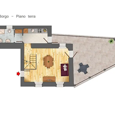 Apartament Diffuso P.lacchin Polcenigo