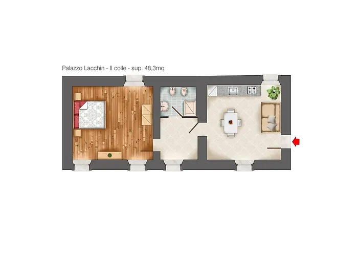 Diffuso P.lacchin Apartman